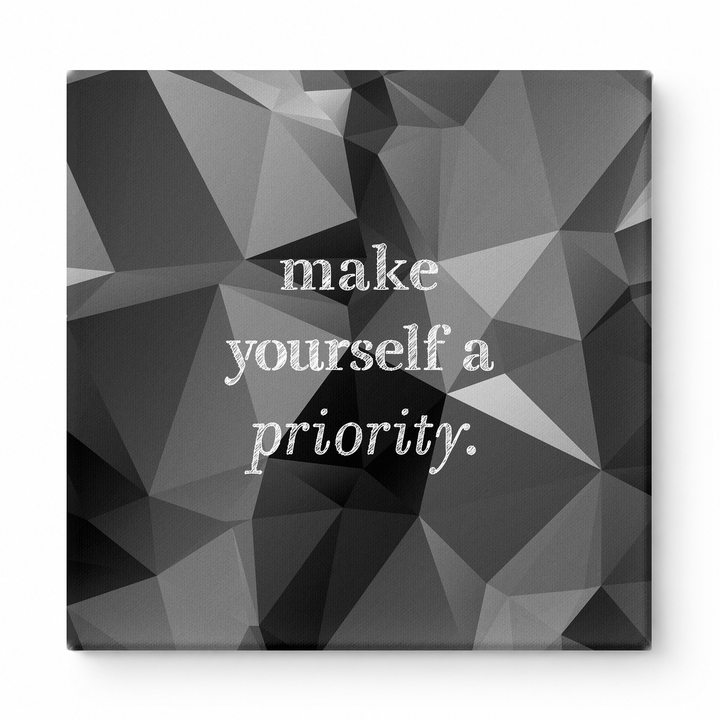 Make Yourself a Priority — Geometric Low-Poly