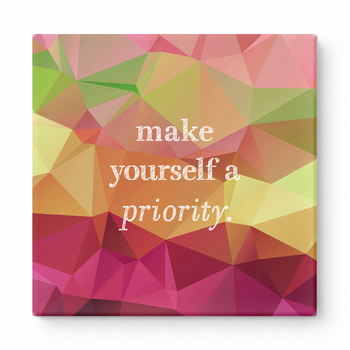 Make Yourself a Priority — Geometric Low-Poly