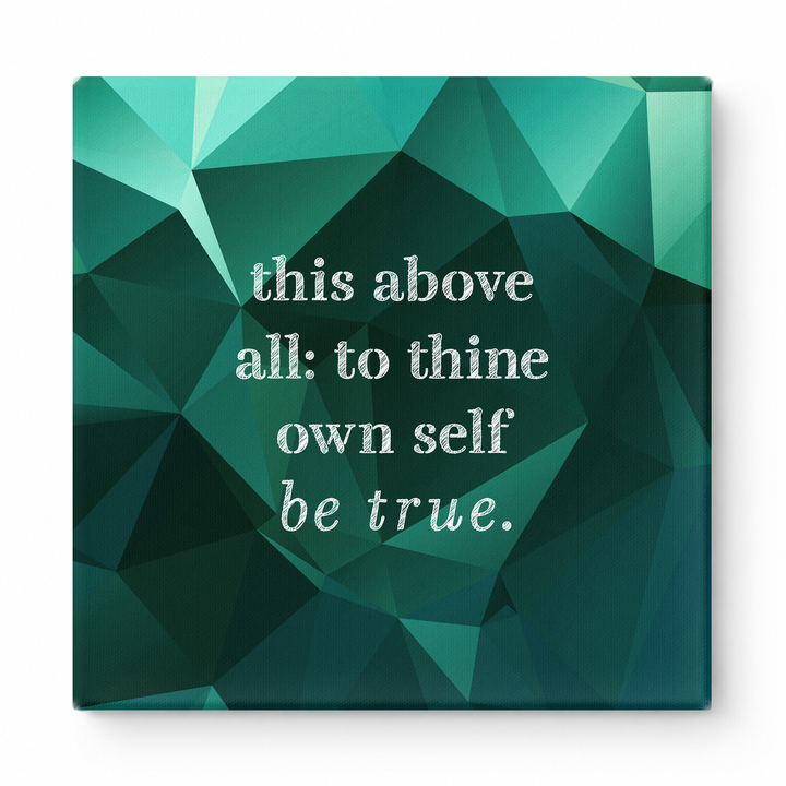 This Above All: to Thine Own Self Be True — Geometric Polygon Facets