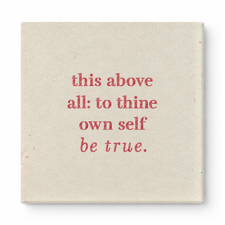 This Above All: to Thine Own Self Be True — Geometric Polygon Facets