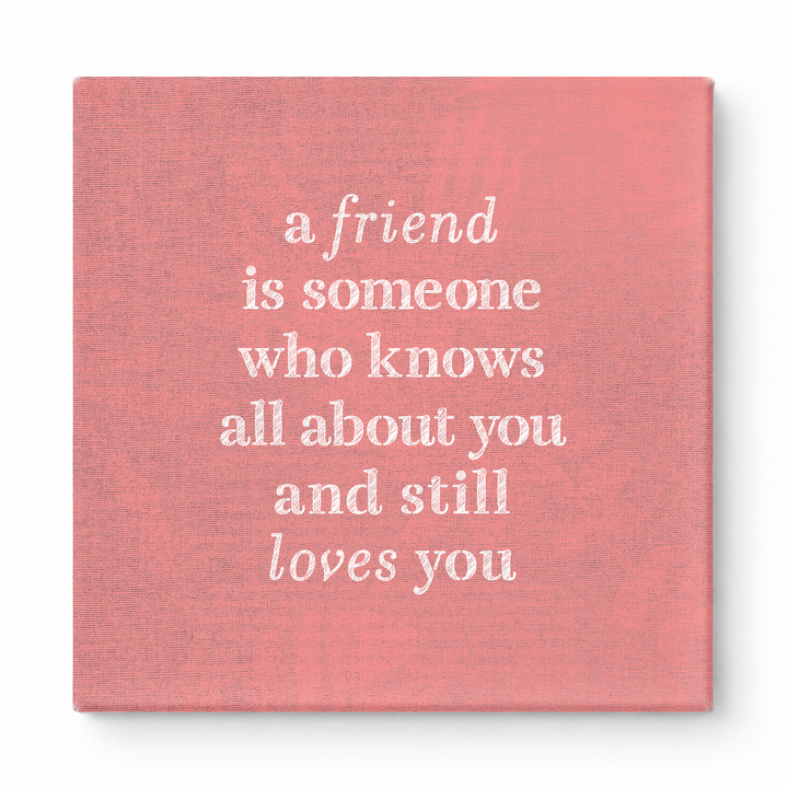 A Friend Is Someone Who Knows All About You and Still Loves You — Geometric Low-Poly