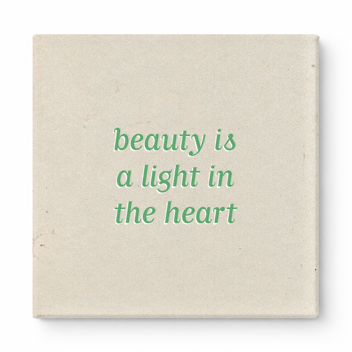 Beauty Is a Light in the Heart — Geometric Low-Poly