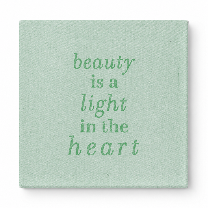 Beauty Is a Light in the Heart — Geometric Low-Poly