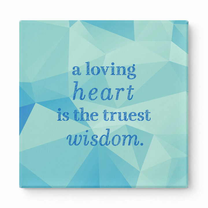 A Loving Heart Is the Truest Wisdom — Geometric Low-Poly