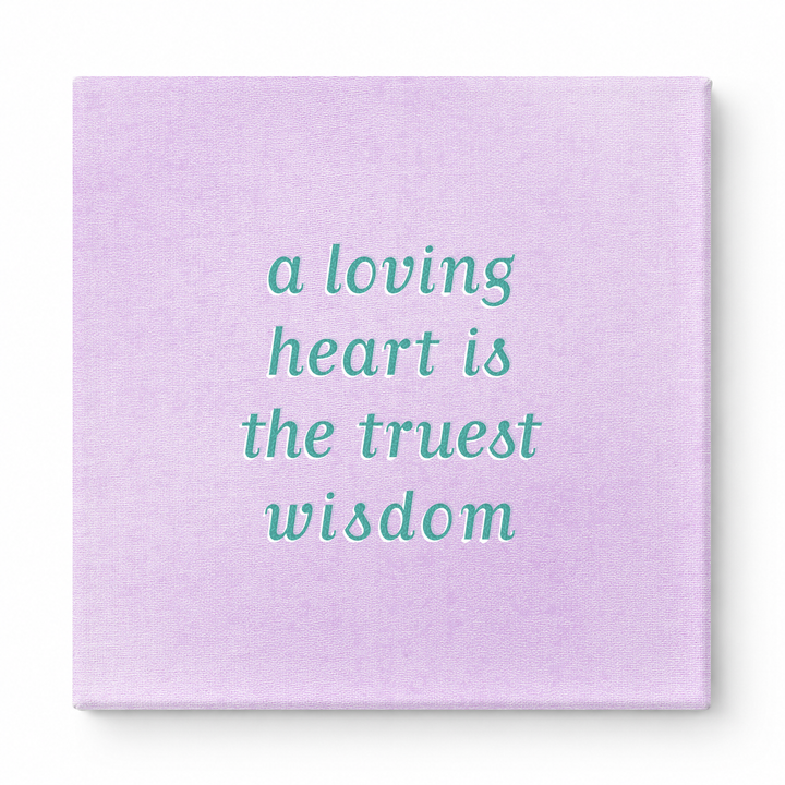 A Loving Heart Is the Truest Wisdom — Geometric Low-Poly