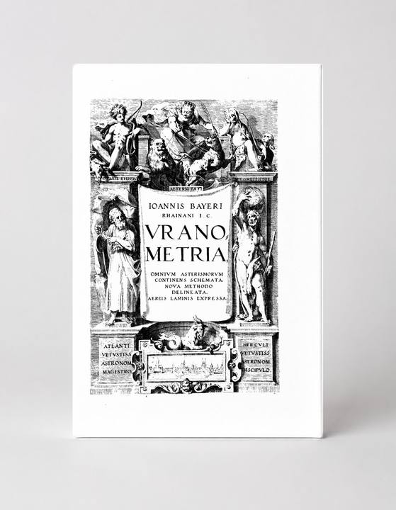 Uranometria (1603) — Title Page