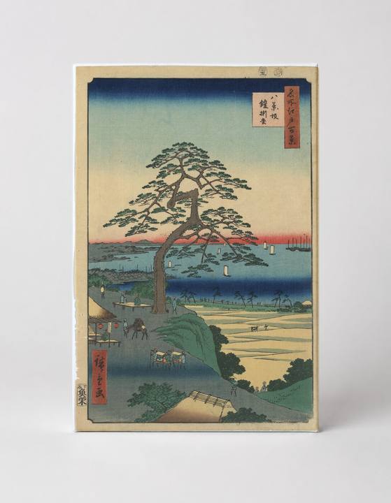 Hakkeisaka, Yoroi-kakematsu (One Hundred Famous Views of Edo, No. 109)