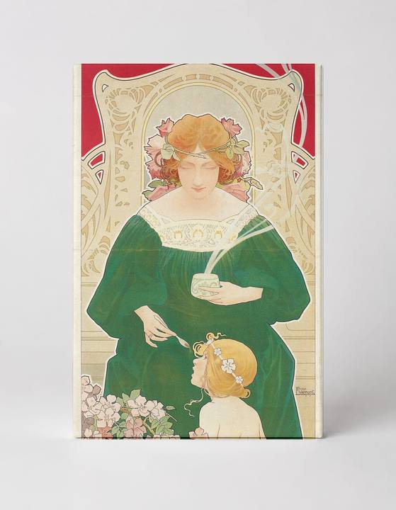 Helm Cacao 1900 - Art Nouveau Vintage Advertising Poster Wall Art
