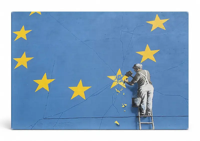Brexit Chip — Street Art Print