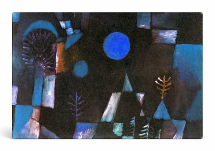 Blue Night Landscape