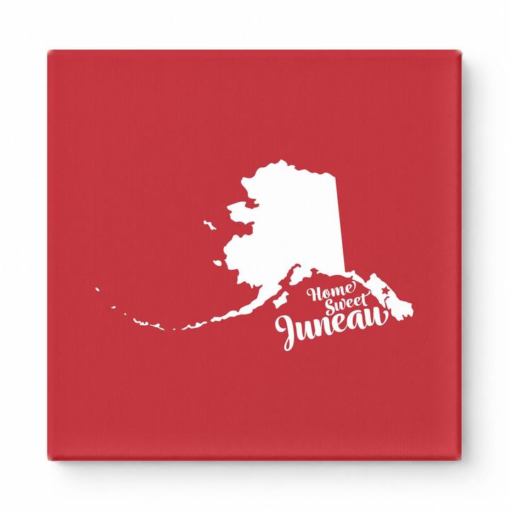 Home Sweet Juneau — Alaska State Silhouette