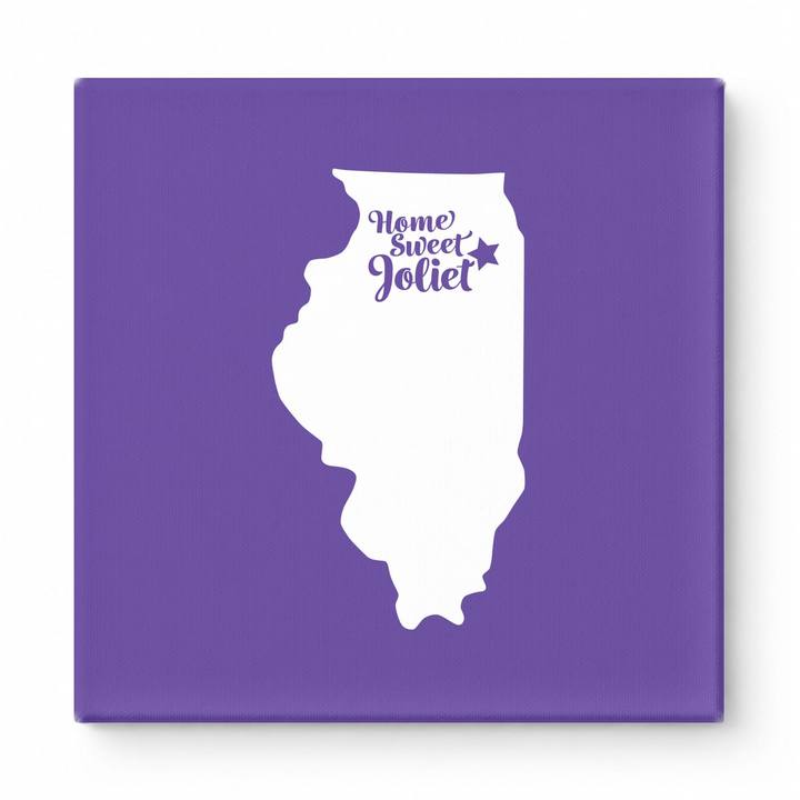Home Sweet Joliet — Illinois State Silhouette