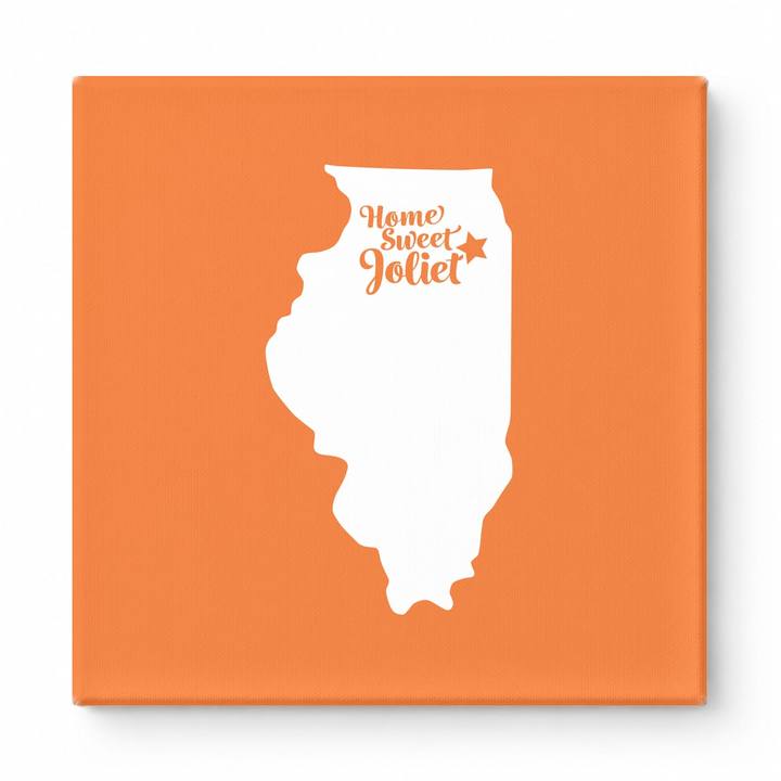 Home Sweet Joliet — Illinois State Silhouette
