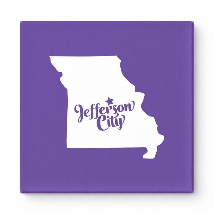 Home Sweet Jefferson City — Missouri State Silhouette