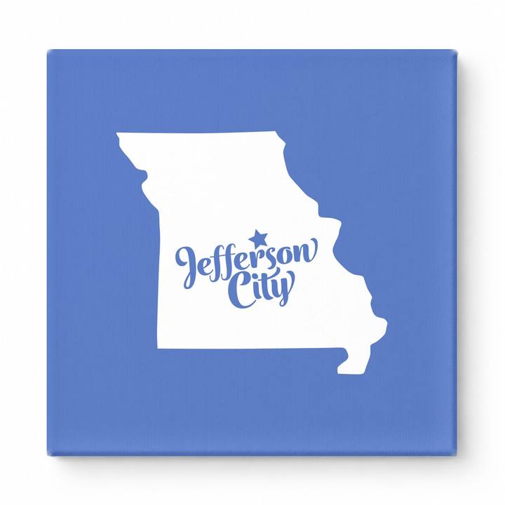 Home Sweet Jefferson City — Missouri State Silhouette