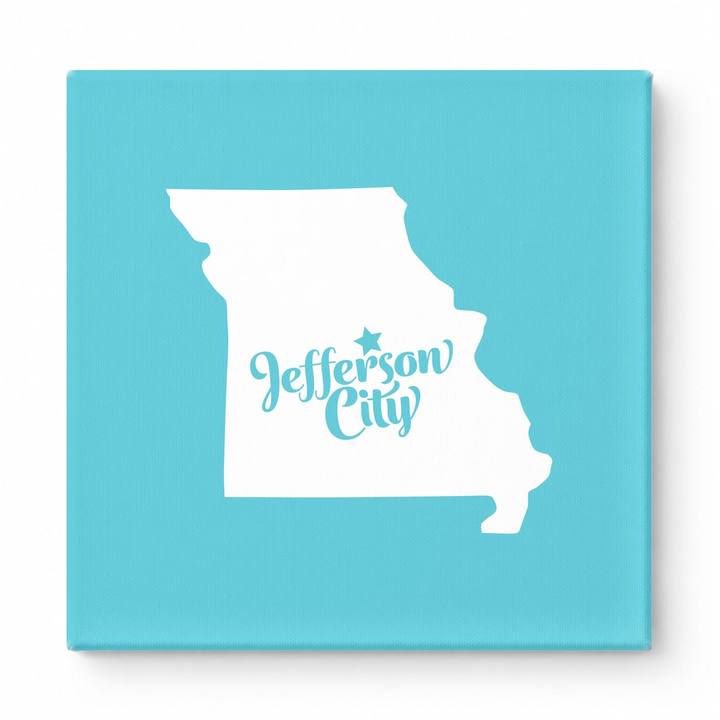 Home Sweet Jefferson City — Missouri State Silhouette