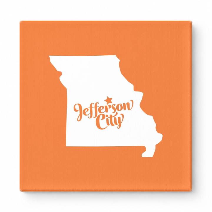 Home Sweet Jefferson City — Missouri State Silhouette