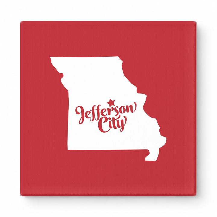 Home Sweet Jefferson City — Missouri State Silhouette