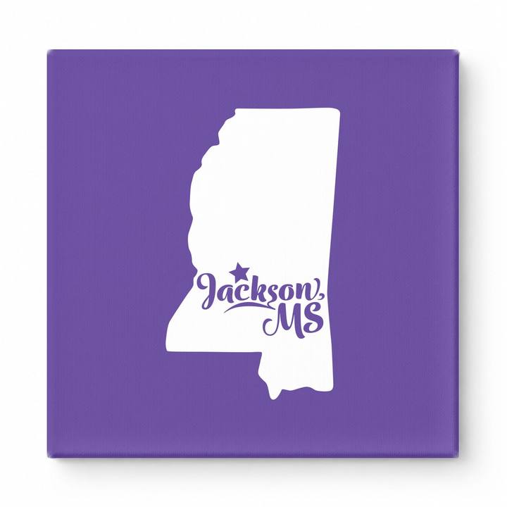 Home Sweet Jackson — Mississippi State Silhouette