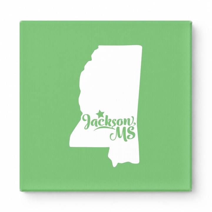 Home Sweet Jackson — Mississippi State Silhouette