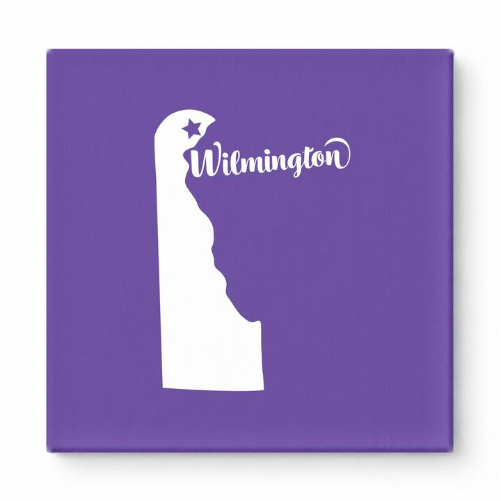 Home Sweet Wilmington — Delaware State Silhouette