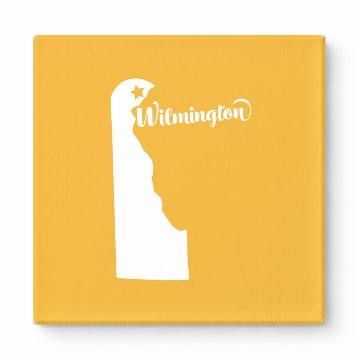 Home Sweet Wilmington — Delaware State Silhouette