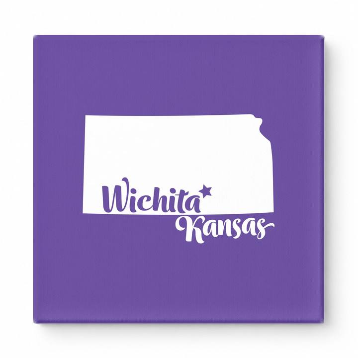Home Sweet Wichita — Kansas State Silhouette