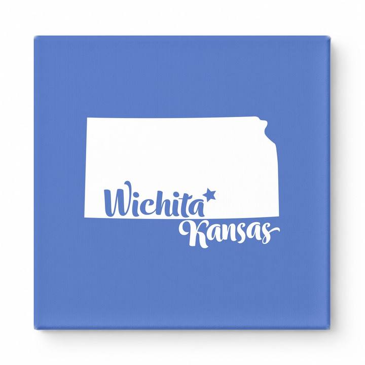 Home Sweet Wichita — Kansas State Silhouette