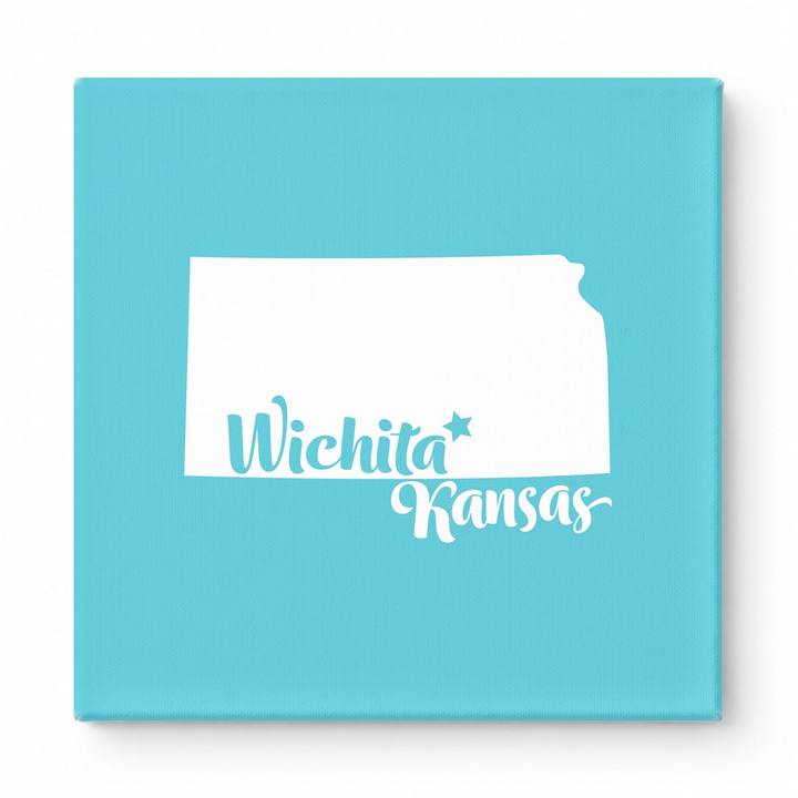 Home Sweet Wichita — Kansas State Silhouette
