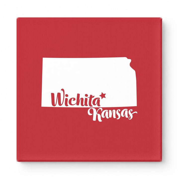 Home Sweet Wichita — Kansas State Silhouette