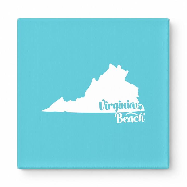 Home Sweet Virginia Beach — Virginia State Silhouette