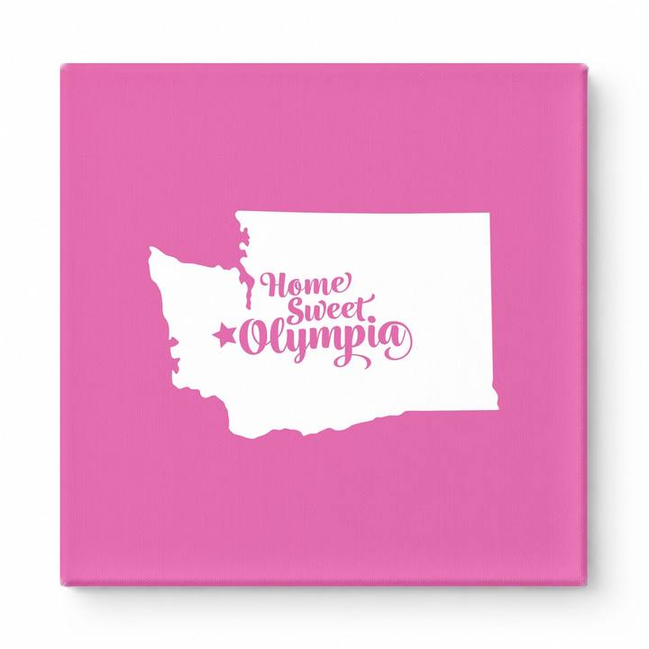Home Sweet Olympia — Washington State Silhouette
