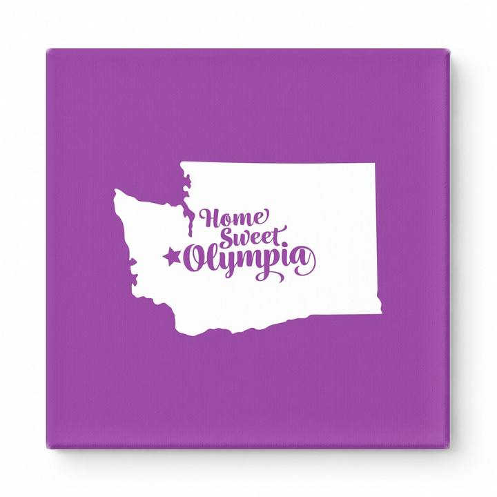 Home Sweet Olympia — Washington State Silhouette