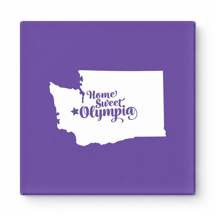 Home Sweet Olympia — Washington State Silhouette