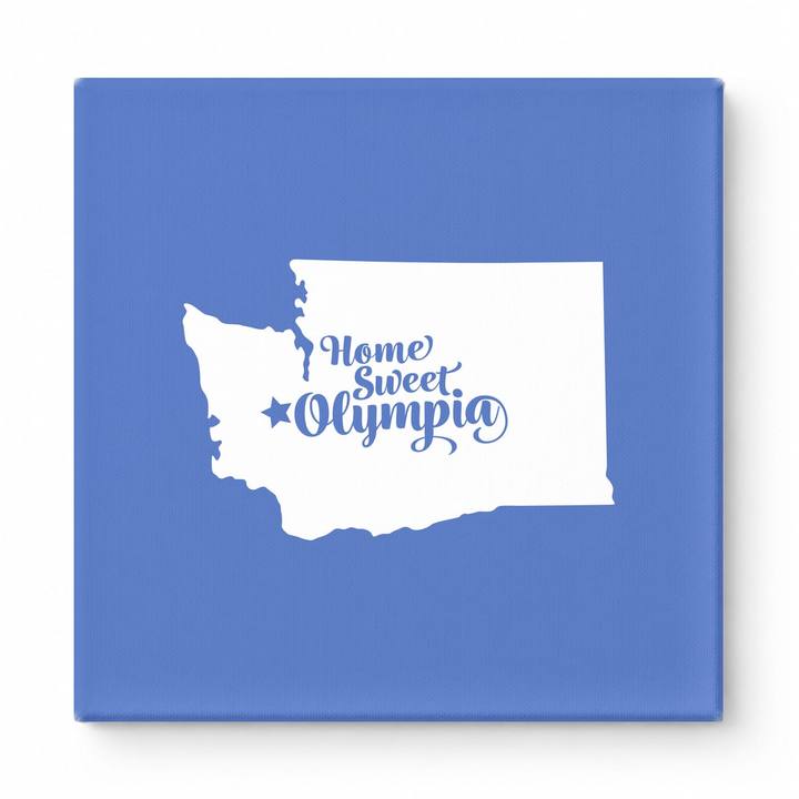 Home Sweet Olympia — Washington State Silhouette