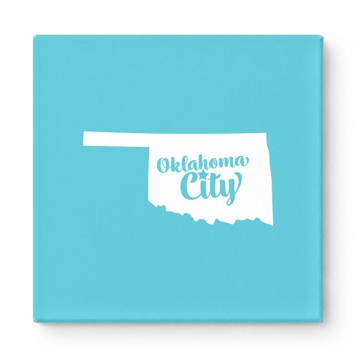 Home Sweet Oklahoma City — Oklahoma State Silhouette
