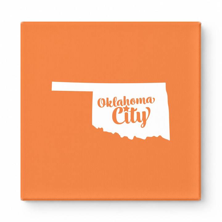 Home Sweet Oklahoma City — Oklahoma State Silhouette