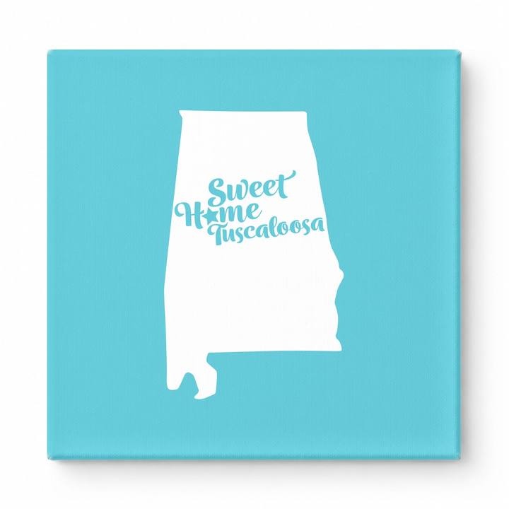 Home Sweet Tuscaloosa — Alabama State Silhouette