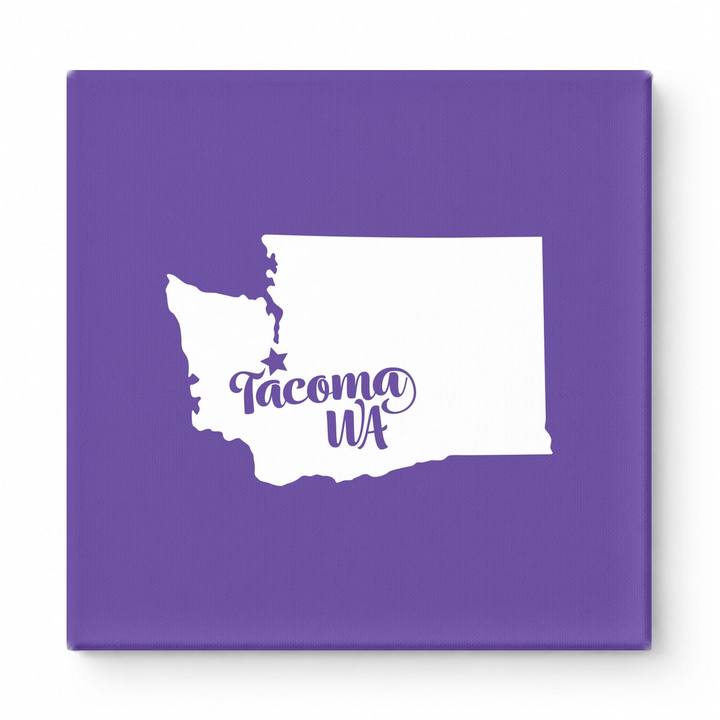 Home Sweet Tacoma — Washington State Silhouette