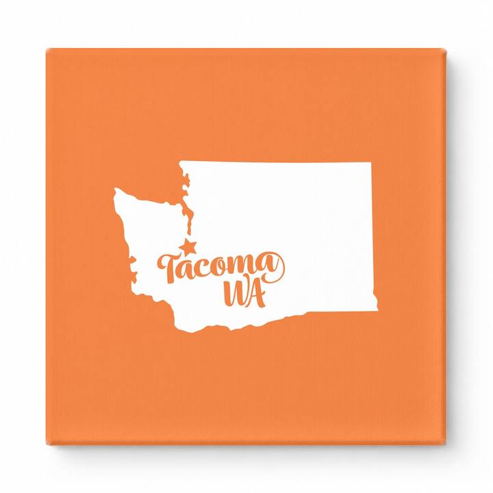 Home Sweet Tacoma — Washington State Silhouette