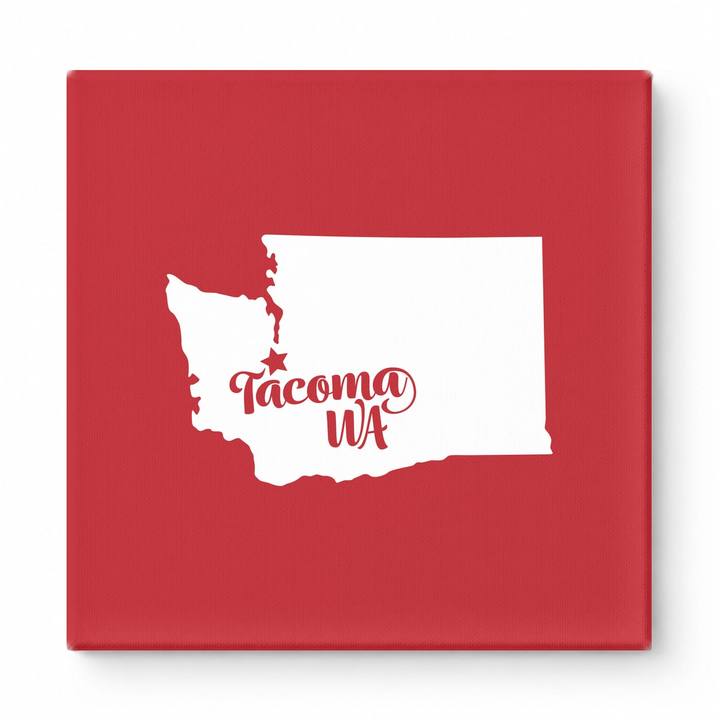 Home Sweet Tacoma — Washington State Silhouette