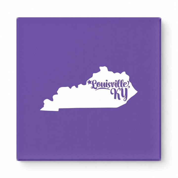 Home Sweet Louisville — Kentucky State Silhouette