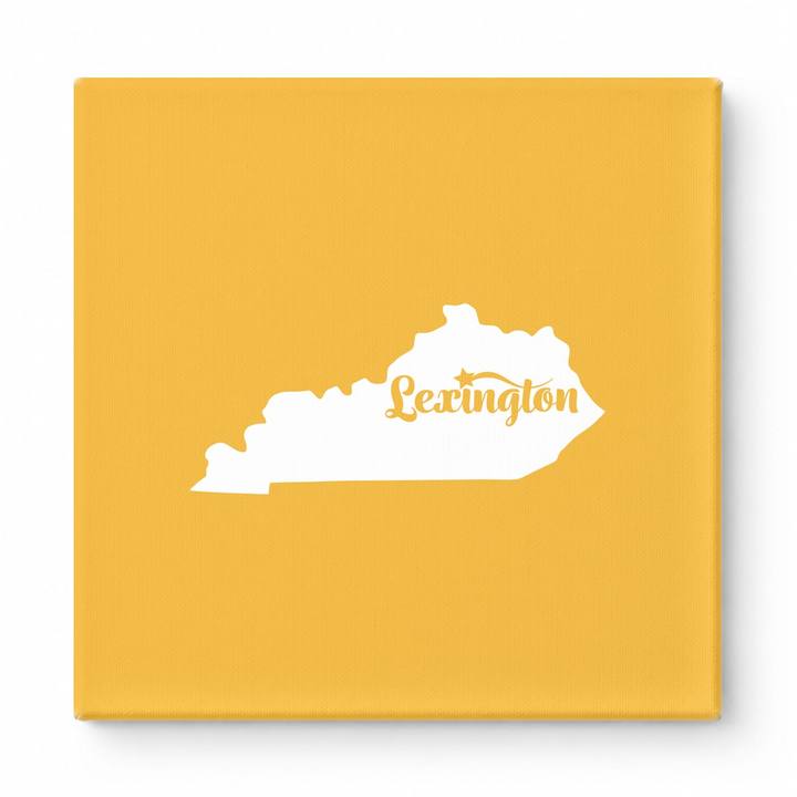 Home Sweet Lexington — Kentucky State Silhouette