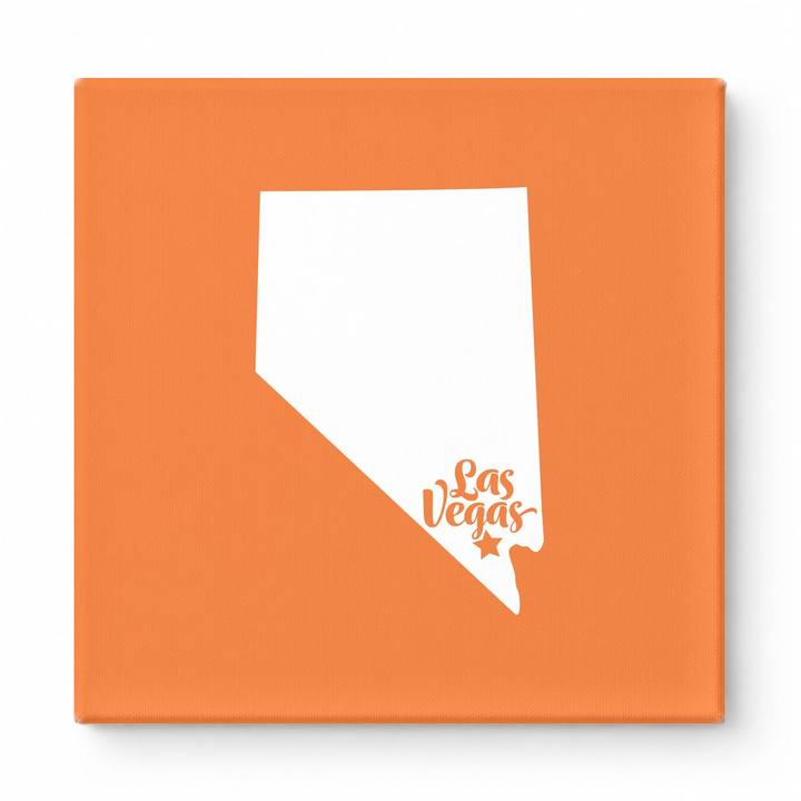 Home Sweet Las Vegas — Nevada State Silhouette