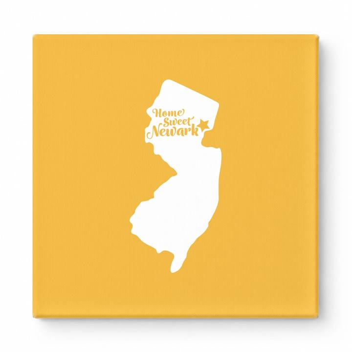 Home Sweet Newark — New Jersey State Silhouette