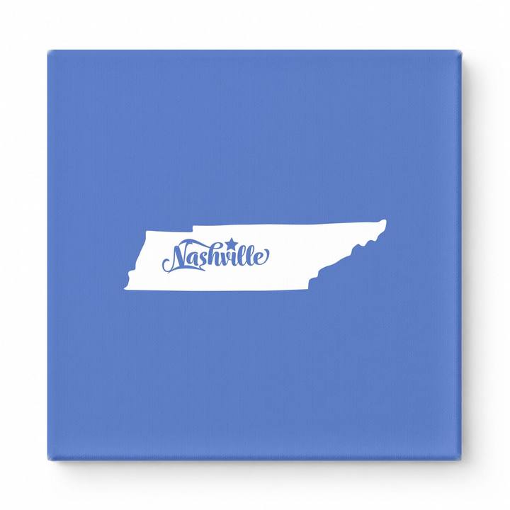 Home Sweet Nashville — Tennessee State Silhouette