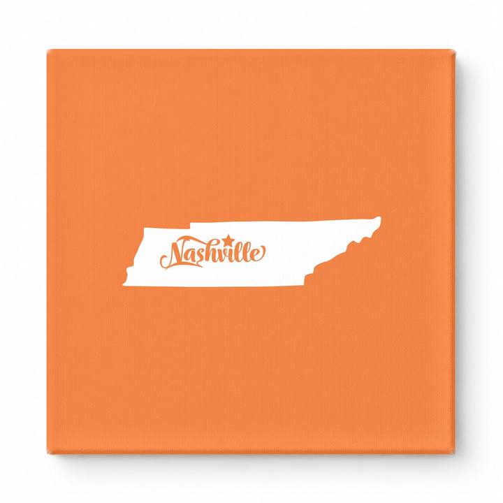 Home Sweet Nashville — Tennessee State Silhouette