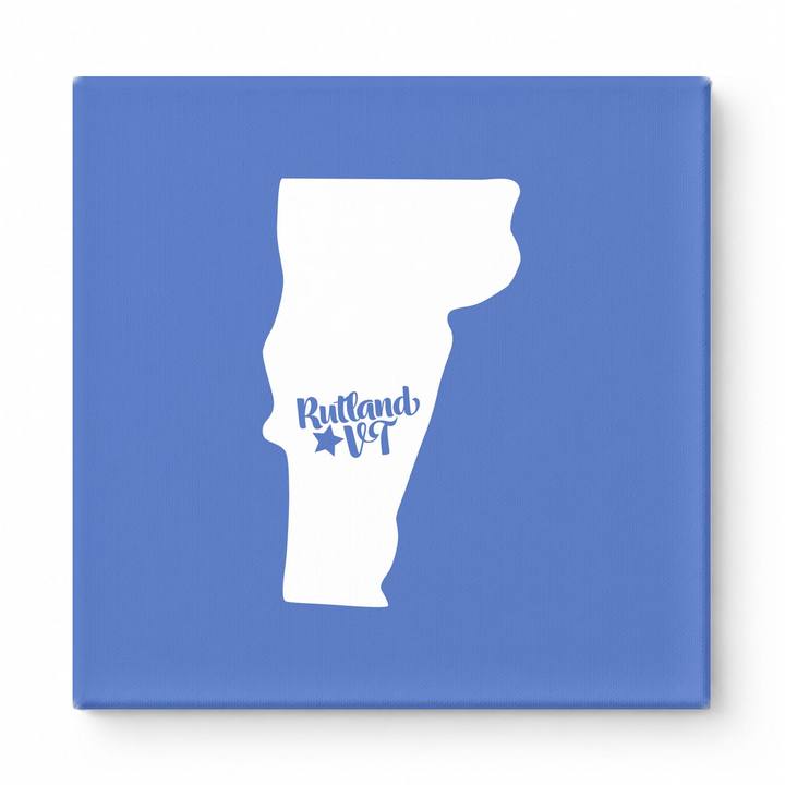 Home Sweet Rutland — Vermont State Silhouette