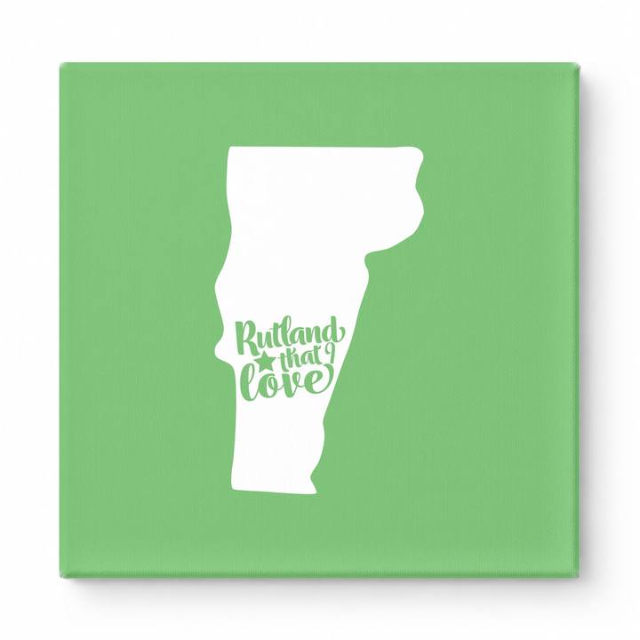 Home Sweet Rutland — Vermont State Silhouette