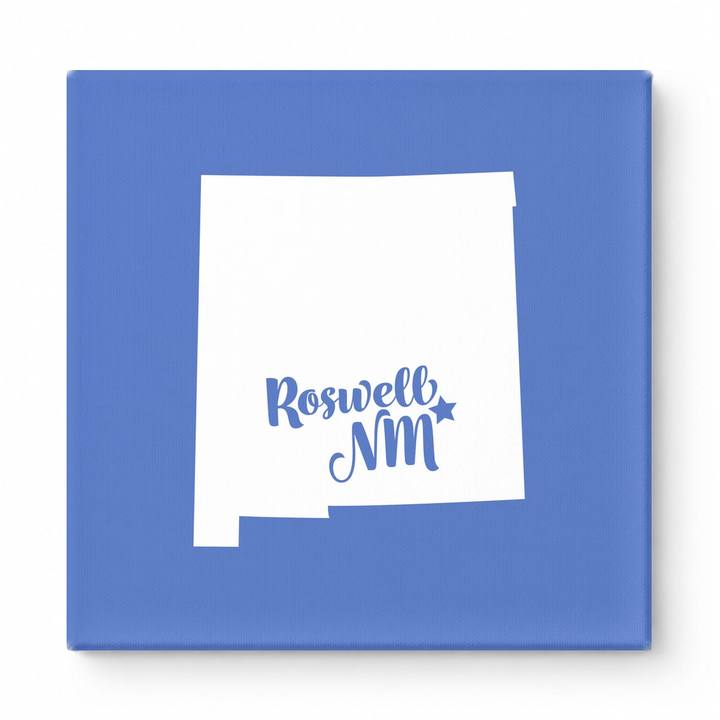 Home Sweet Roswell — New Mexico State Silhouette